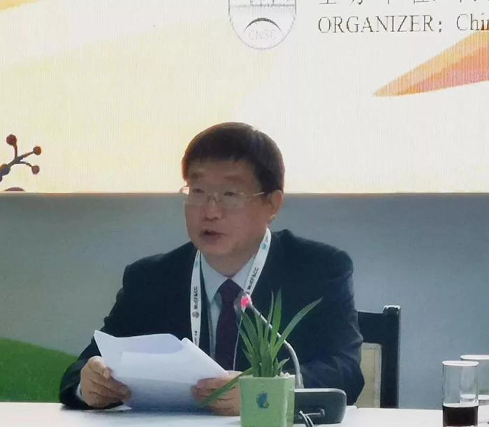 圖片：國家林業和草原局荒漠化防治司司長孫國吉